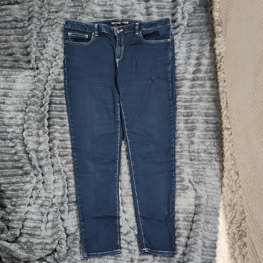Michael Kors Dark Blue Skinny Jeans